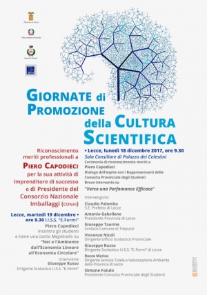 Giornata di promozione della cultura scientifica